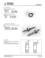 Предварительный просмотр 188 страницы Honda V30 Magna Manual