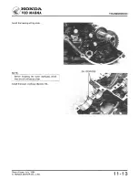 Предварительный просмотр 196 страницы Honda V30 Magna Manual