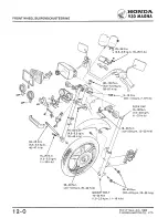 Предварительный просмотр 197 страницы Honda V30 Magna Manual