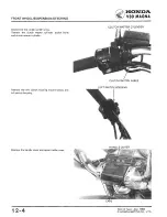 Предварительный просмотр 201 страницы Honda V30 Magna Manual