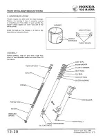 Предварительный просмотр 217 страницы Honda V30 Magna Manual