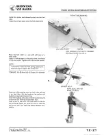 Предварительный просмотр 218 страницы Honda V30 Magna Manual