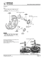 Предварительный просмотр 234 страницы Honda V30 Magna Manual