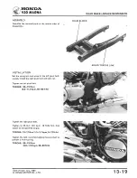 Предварительный просмотр 246 страницы Honda V30 Magna Manual