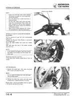 Предварительный просмотр 252 страницы Honda V30 Magna Manual