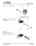 Предварительный просмотр 257 страницы Honda V30 Magna Manual