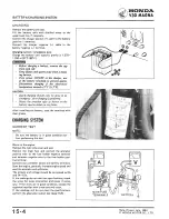 Предварительный просмотр 267 страницы Honda V30 Magna Manual