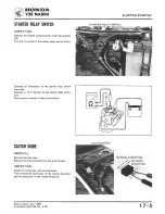 Предварительный просмотр 280 страницы Honda V30 Magna Manual