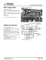 Предварительный просмотр 295 страницы Honda V30 Magna Manual