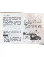 Предварительный просмотр 71 страницы Honda V45 Magna 1982 Owner'S Manual