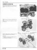 Предварительный просмотр 68 страницы Honda V65 Magna-VF1100C 1983 Shop Manual