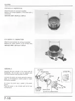 Предварительный просмотр 111 страницы Honda V65 Magna-VF1100C 1983 Shop Manual