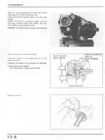 Предварительный просмотр 194 страницы Honda V65 Magna-VF1100C 1983 Shop Manual