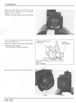 Предварительный просмотр 198 страницы Honda V65 Magna-VF1100C 1983 Shop Manual