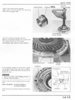 Предварительный просмотр 223 страницы Honda V65 Magna-VF1100C 1983 Shop Manual