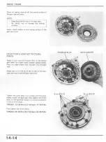 Предварительный просмотр 224 страницы Honda V65 Magna-VF1100C 1983 Shop Manual