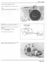 Предварительный просмотр 227 страницы Honda V65 Magna-VF1100C 1983 Shop Manual