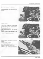 Предварительный просмотр 243 страницы Honda V65 Magna-VF1100C 1983 Shop Manual