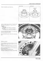 Предварительный просмотр 253 страницы Honda V65 Magna-VF1100C 1983 Shop Manual