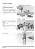 Предварительный просмотр 258 страницы Honda V65 Magna-VF1100C 1983 Shop Manual