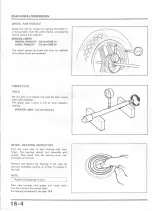 Предварительный просмотр 279 страницы Honda V65 Magna-VF1100C 1983 Shop Manual