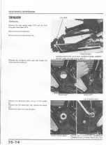 Предварительный просмотр 289 страницы Honda V65 Magna-VF1100C 1983 Shop Manual