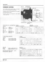 Предварительный просмотр 332 страницы Honda V65 Magna-VF1100C 1983 Shop Manual