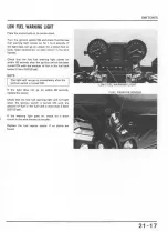 Предварительный просмотр 345 страницы Honda V65 Magna-VF1100C 1983 Shop Manual