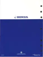 Предварительный просмотр 361 страницы Honda V65 Magna-VF1100C 1983 Shop Manual