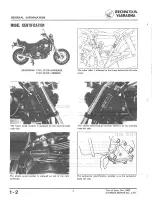 Предварительный просмотр 5 страницы Honda V65 MAGNA Shop Manual