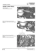 Предварительный просмотр 119 страницы Honda V65 MAGNA Shop Manual