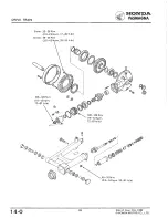 Предварительный просмотр 205 страницы Honda V65 MAGNA Shop Manual