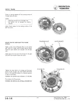 Предварительный просмотр 219 страницы Honda V65 MAGNA Shop Manual