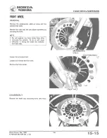 Предварительный просмотр 240 страницы Honda V65 MAGNA Shop Manual