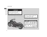 Предварительный просмотр 10 страницы Honda Valkyrie 2014 Owner'S Manual