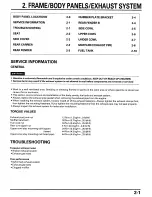 Предварительный просмотр 34 страницы Honda Varadero MK1 XL 1000 V Service Manual