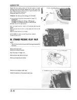 Предварительный просмотр 38 страницы Honda VF1000F 1985 Shop Manual