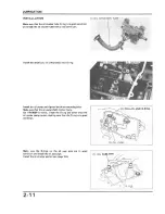 Предварительный просмотр 45 страницы Honda VF1000F 1985 Shop Manual