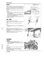 Предварительный просмотр 62 страницы Honda VF1000F 1985 Shop Manual