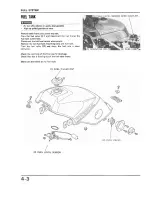 Предварительный просмотр 69 страницы Honda VF1000F 1985 Shop Manual