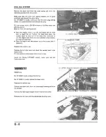 Предварительный просмотр 92 страницы Honda VF1000F 1985 Shop Manual