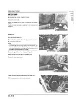 Предварительный просмотр 98 страницы Honda VF1000F 1985 Shop Manual