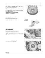 Предварительный просмотр 113 страницы Honda VF1000F 1985 Shop Manual