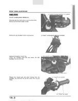 Предварительный просмотр 197 страницы Honda VF1000F 1985 Shop Manual