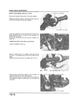 Предварительный просмотр 199 страницы Honda VF1000F 1985 Shop Manual