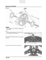 Предварительный просмотр 203 страницы Honda VF1000F 1985 Shop Manual