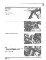 Предварительный просмотр 207 страницы Honda VF1000F 1985 Shop Manual