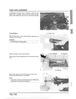 Предварительный просмотр 208 страницы Honda VF1000F 1985 Shop Manual