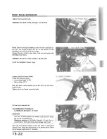 Предварительный просмотр 216 страницы Honda VF1000F 1985 Shop Manual