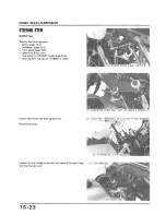 Предварительный просмотр 217 страницы Honda VF1000F 1985 Shop Manual